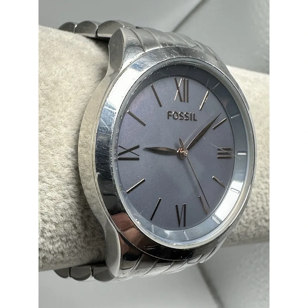 Fossil BQ3069 New Battery Ladies Watch 38MM 6.75